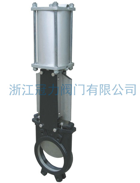 氣動刀型閘閥得的密封性主要源于哪里？