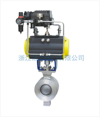 V型球閥是如何防止球芯卡死呢？